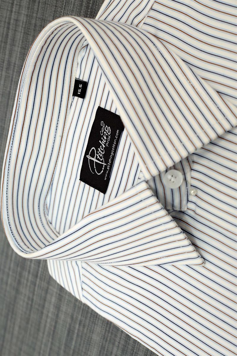 Men Formal Shirt Stripe