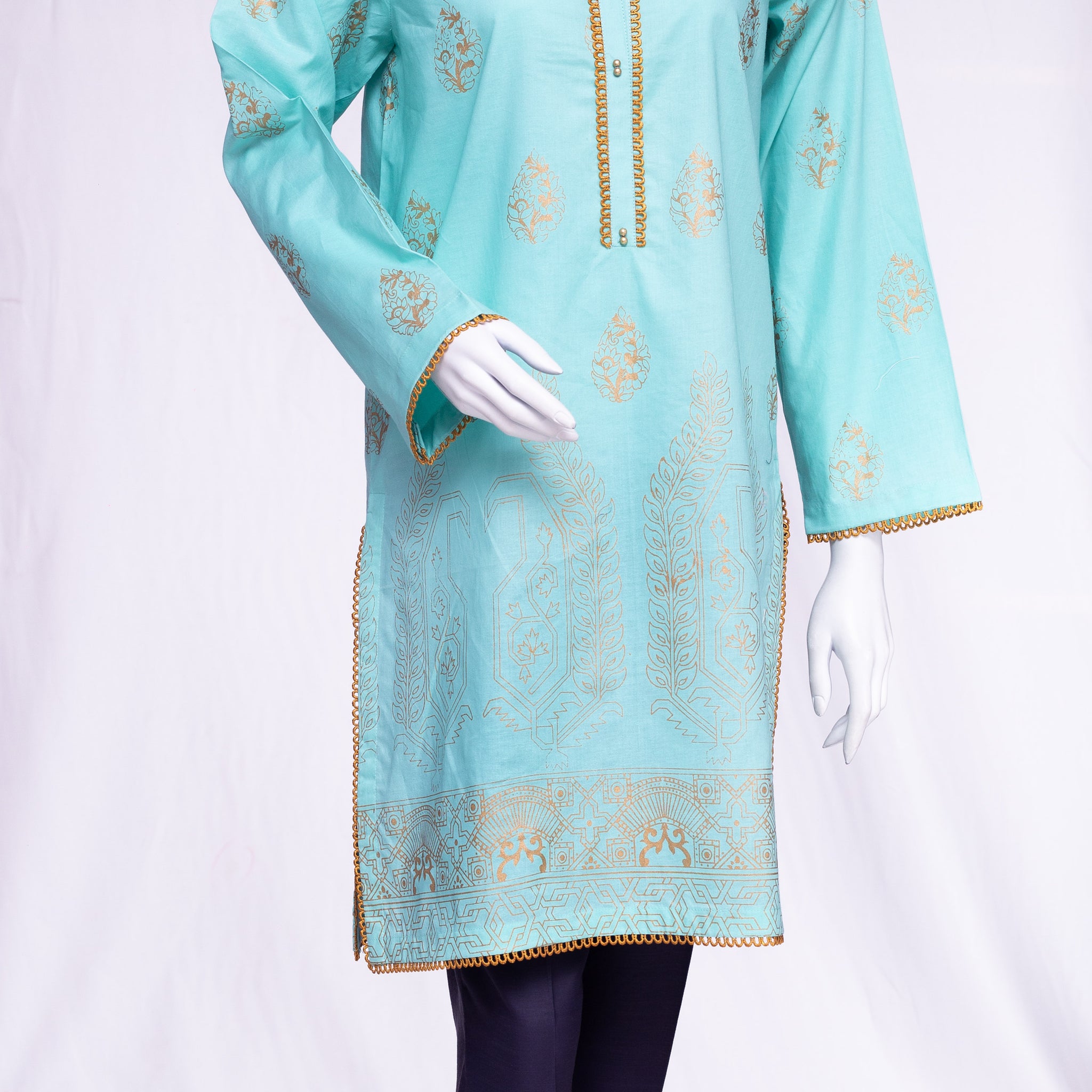 Women Block Print Kurti