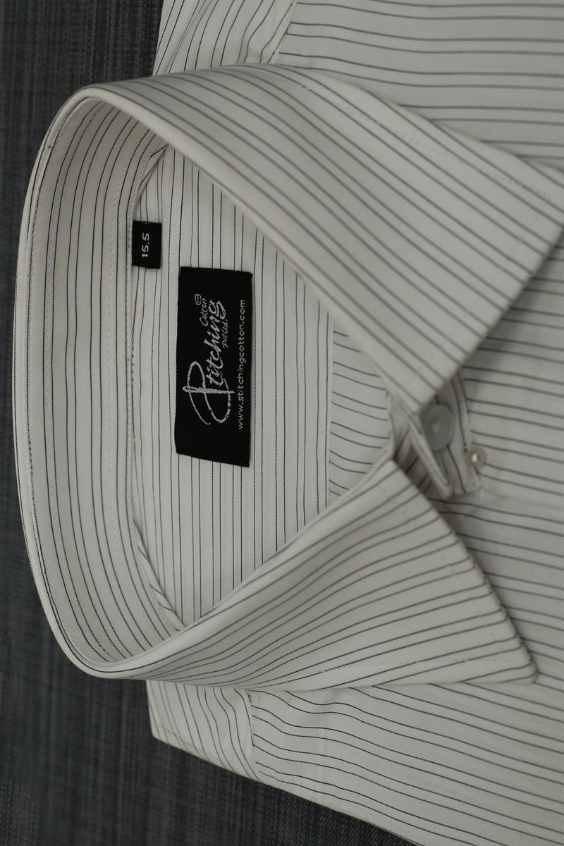 Men Formal Shirt Stripe