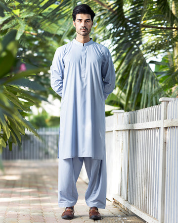 Men Kameez Shalwar (Band Collar)