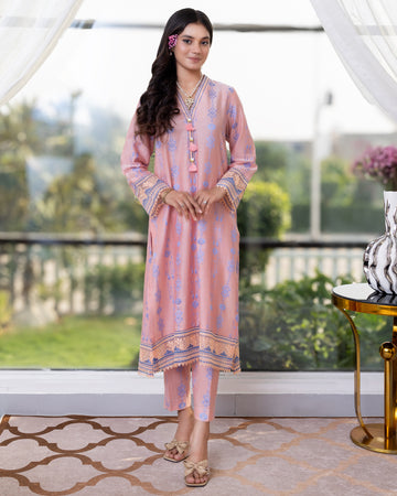 Women Embroidered 2 Pcs Suit