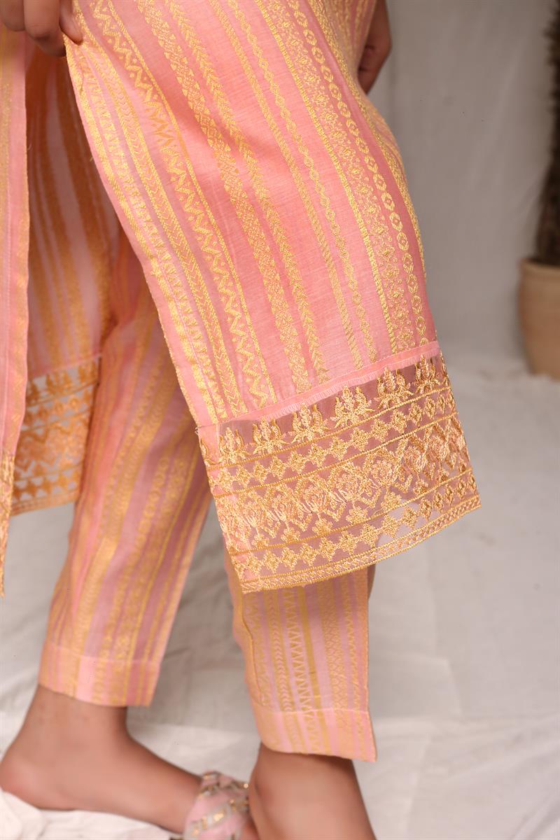 Women Embroidered 2 Pcs Suit