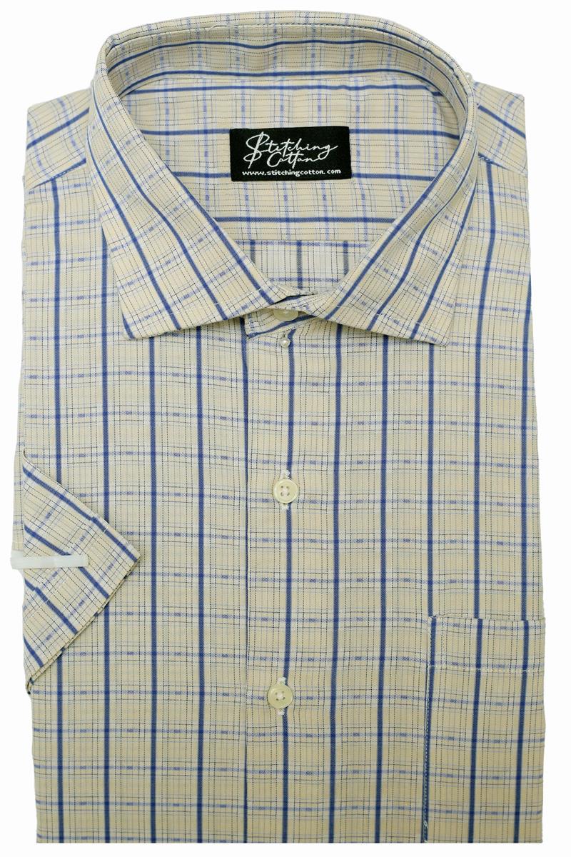 Men Formal Shirt Check