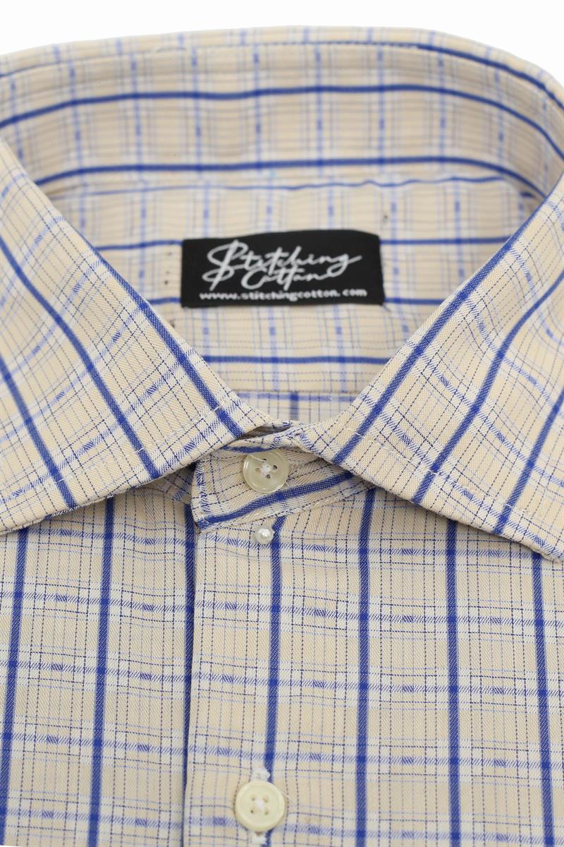 Men Formal Shirt Check