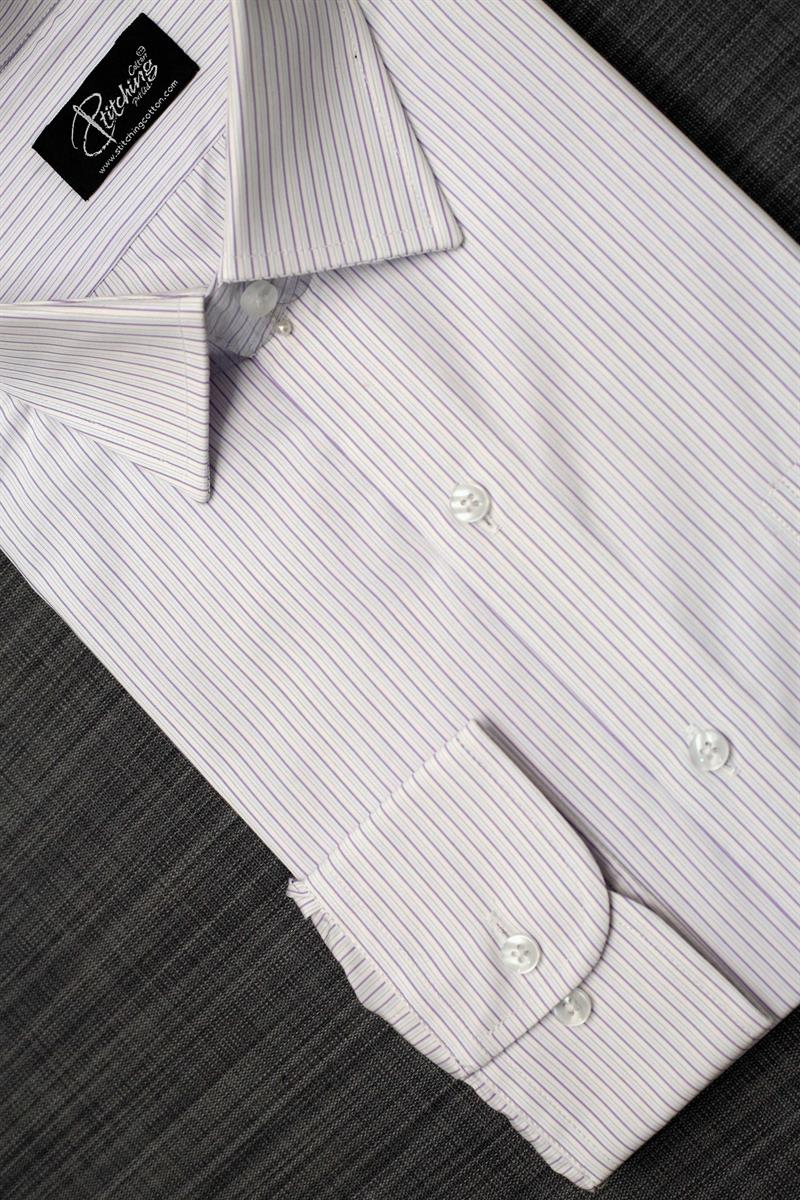 Men Formal Shirt Stripe