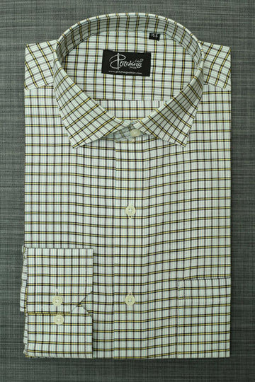 Men Formal Shirt Check