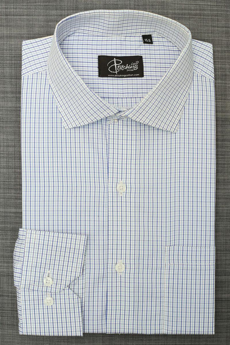 Men Formal Shirt Check