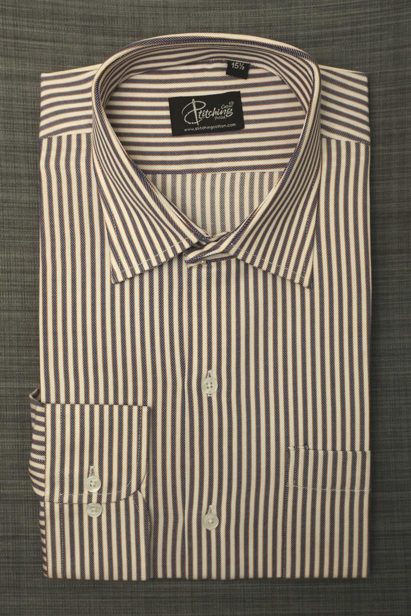 Men Formal Shirt Stripe