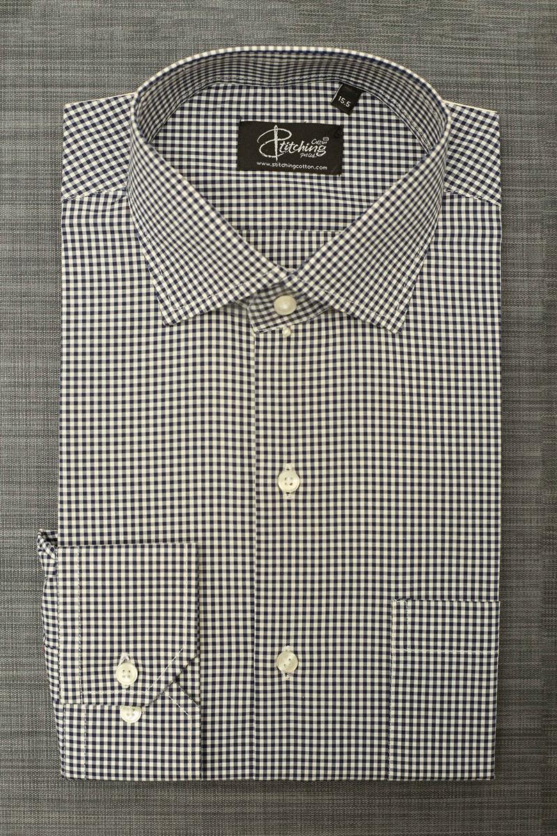 Men Formal Shirt Check