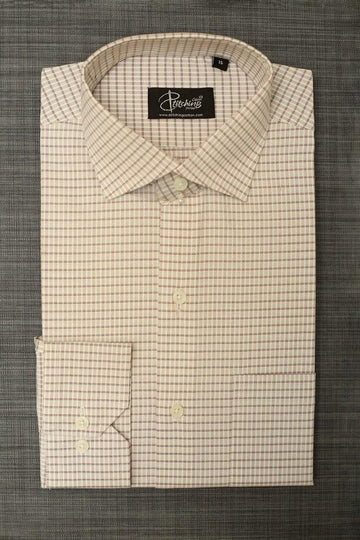 Men Formal Shirt Check