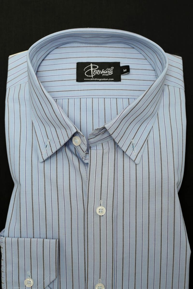 Men Casual Shirt Stripe