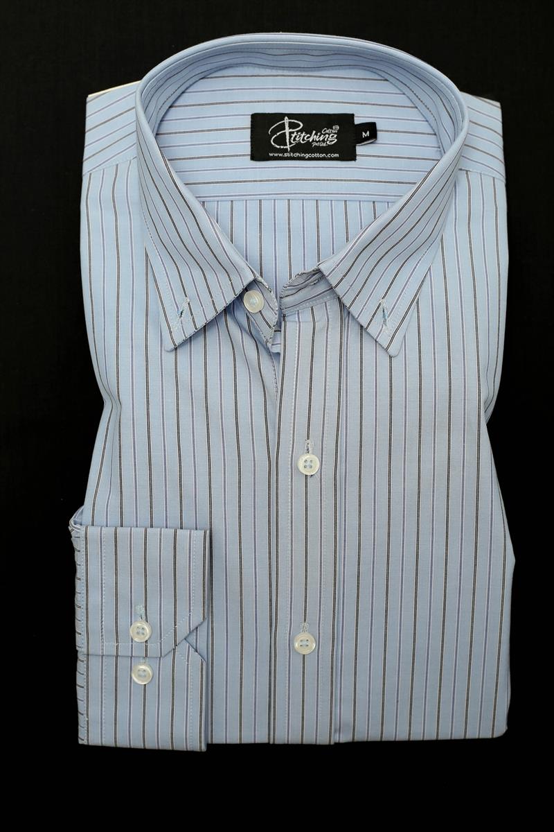 Men Casual Shirt Stripe