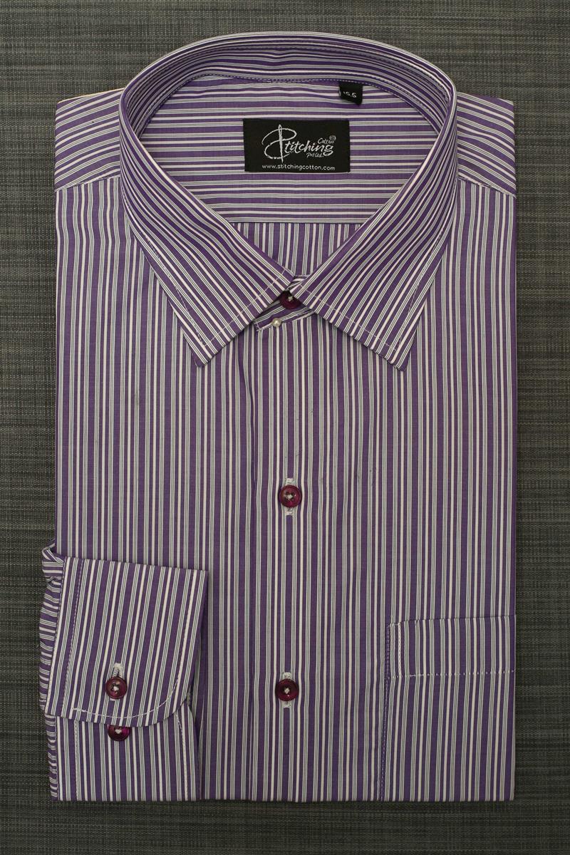 Men Formal Shirt Stripe