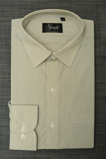 Men Formal Shirt Stripe