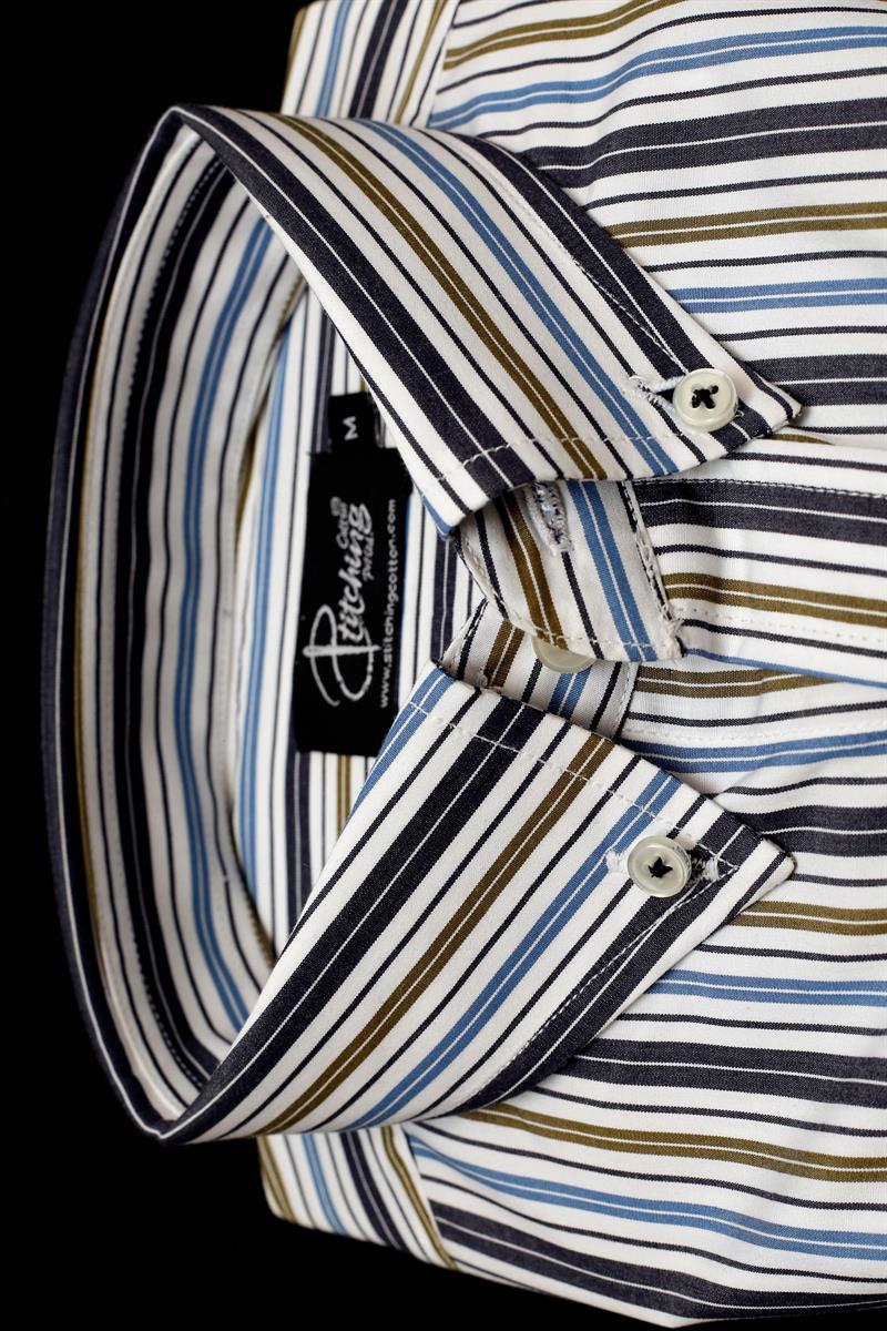 Men Casual Shirt Stripe