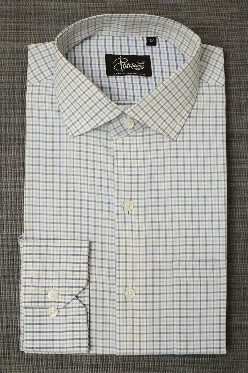 Men Formal Shirt Check