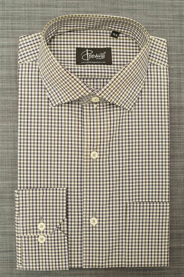 Men Formal Shirt Check