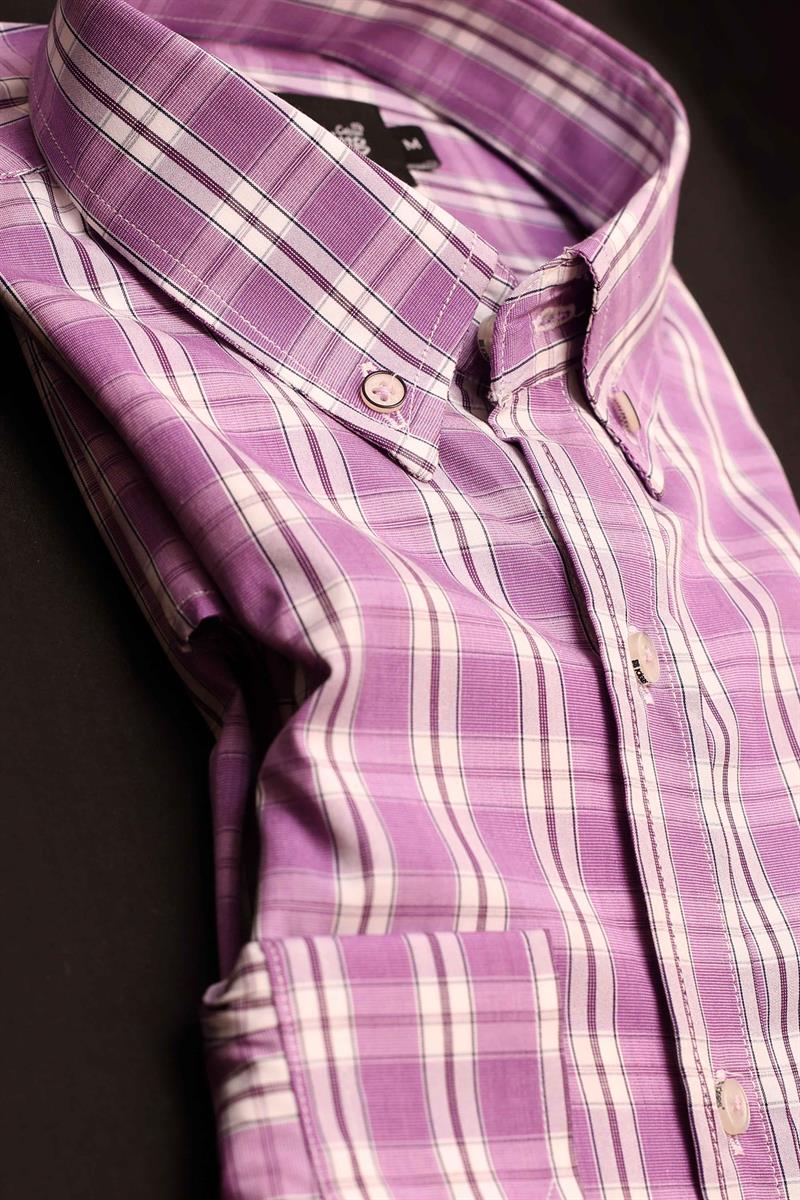 Men Casual Shirt Check