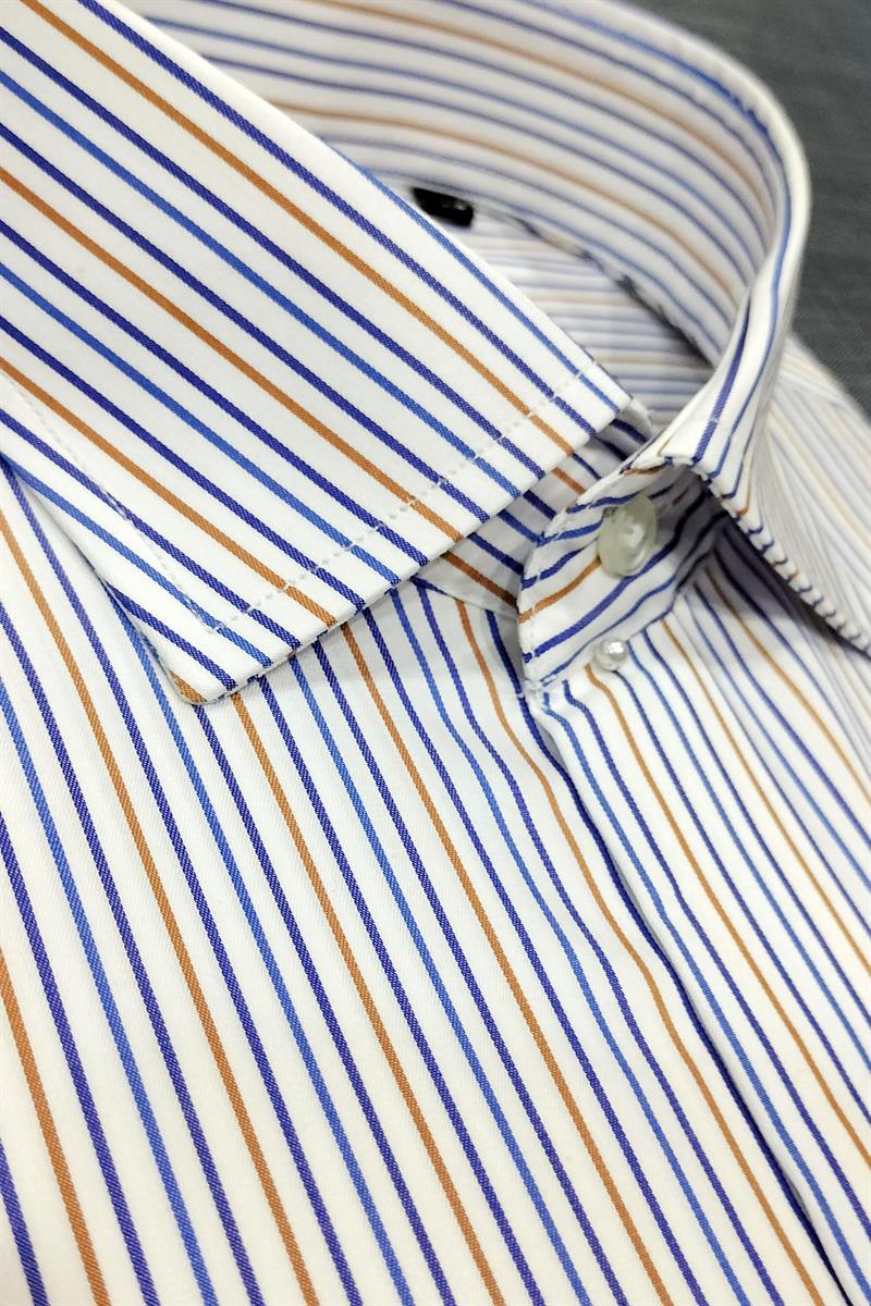 Men Formal Shirt Stripe