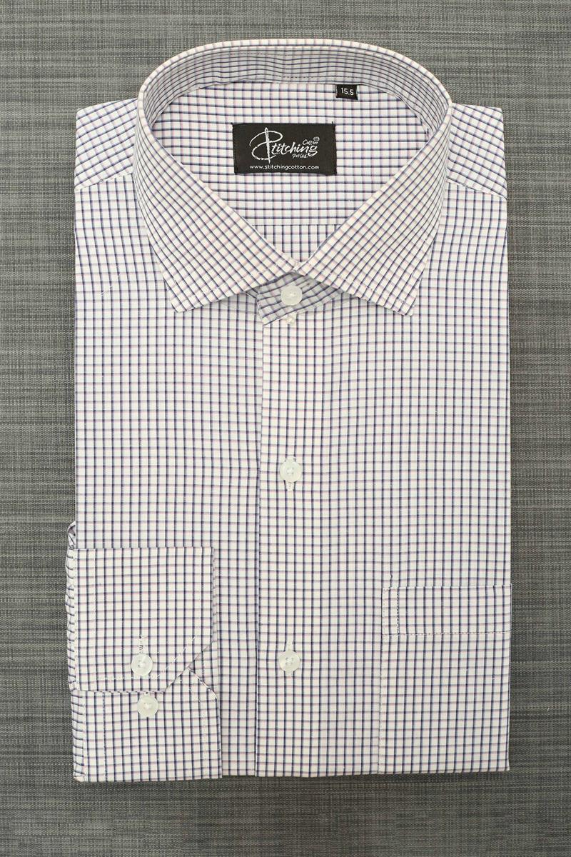 Men Formal Shirt Check