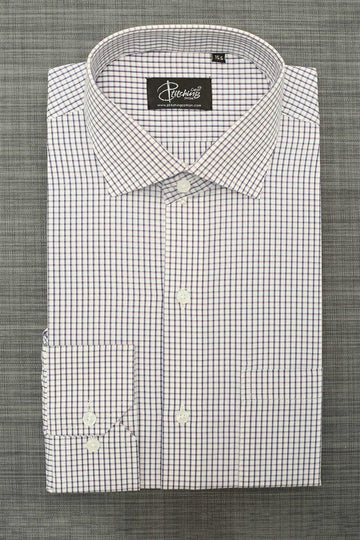 Men Formal Shirt Check