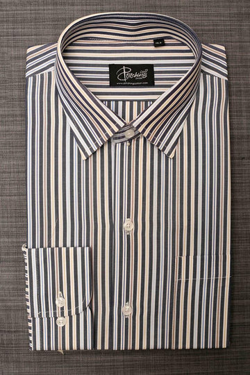 Men Formal Shirt Stripe