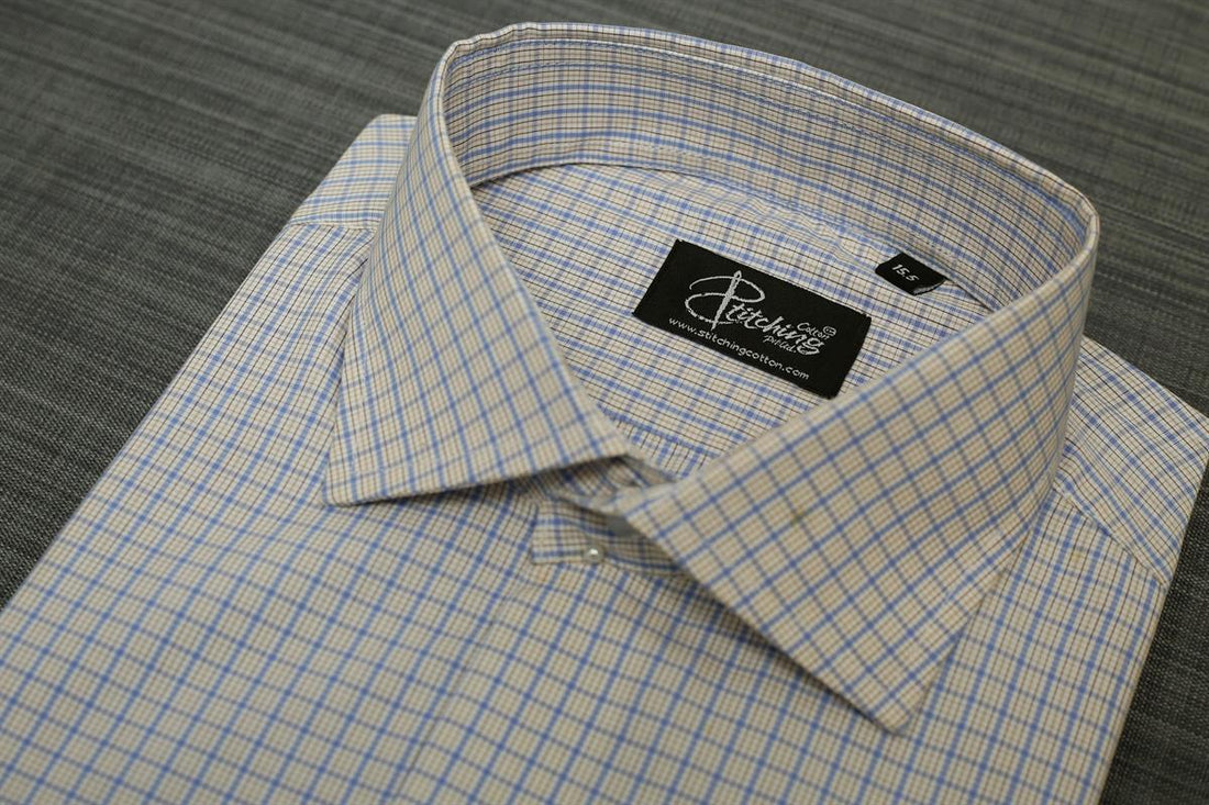 Men Formal Shirt Check