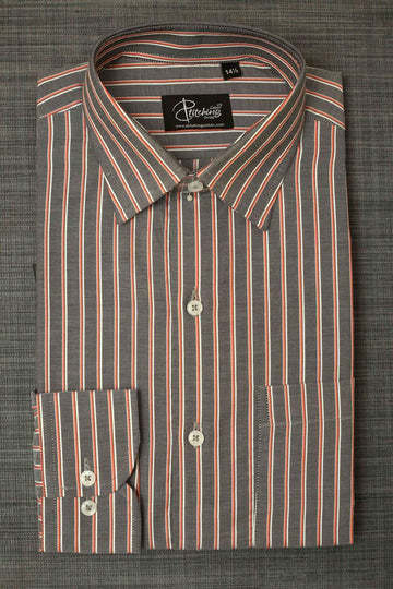 Men Formal Shirt Stripe