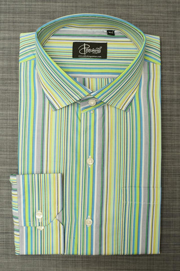 Men Formal Shirt Stripe