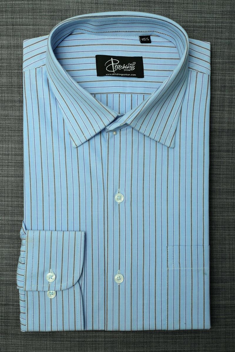 Men Formal Shirt Stripe