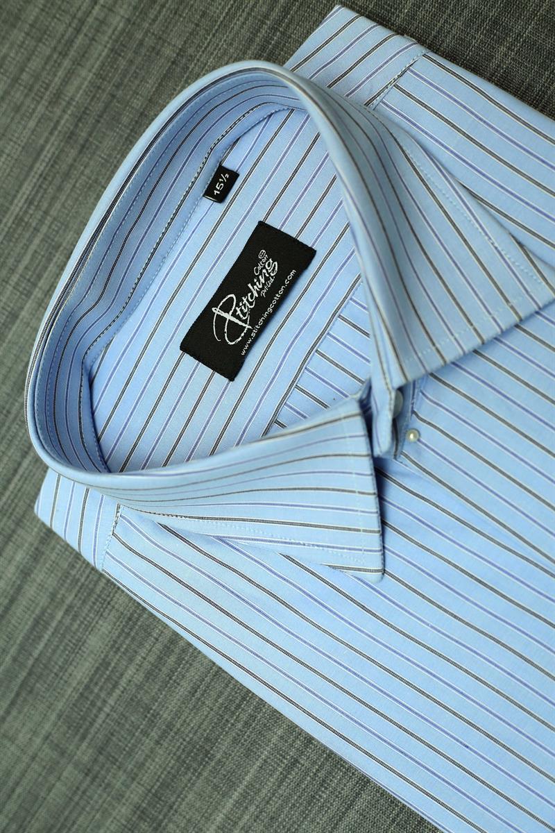 Men Formal Shirt Stripe