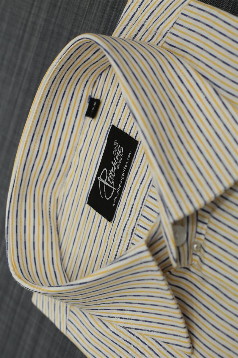 Men Formal Shirt Stripe