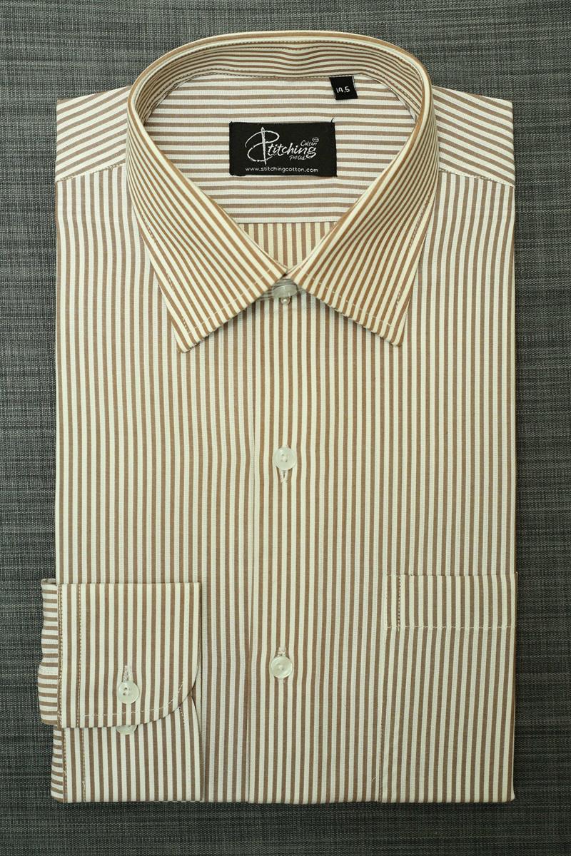 Men Formal Shirt Stripe