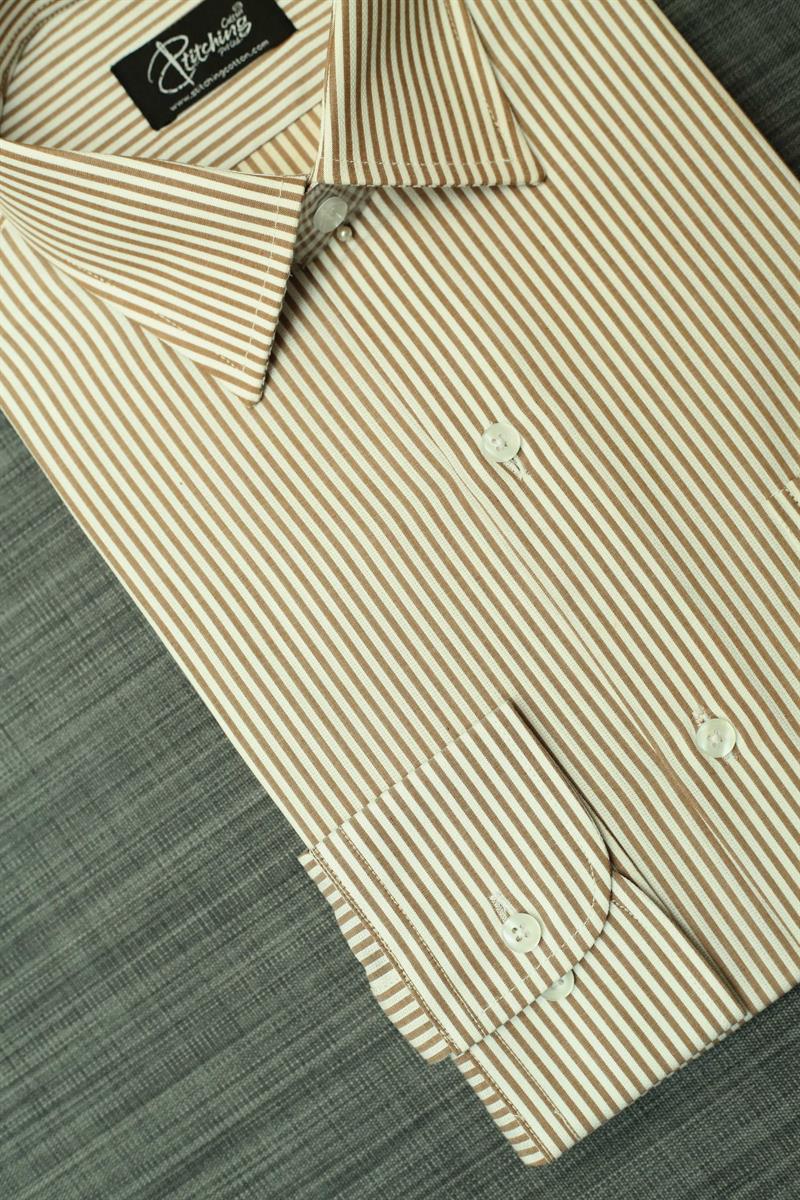 Men Formal Shirt Stripe