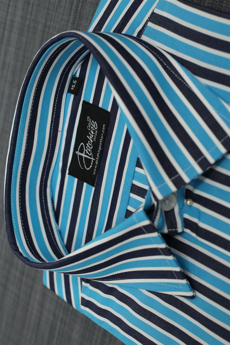 Men Formal Shirt Stripe