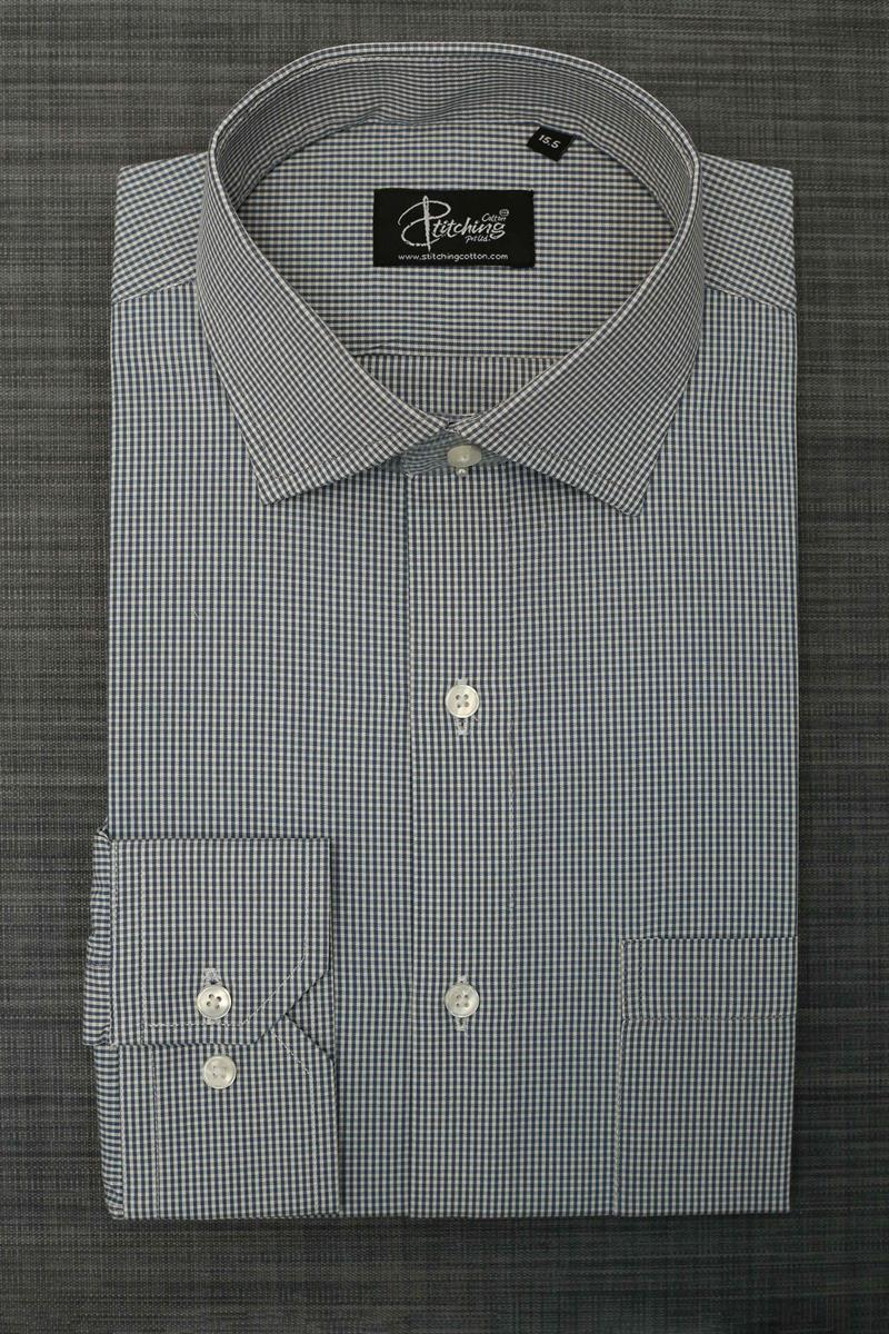 Men Formal Shirt Check