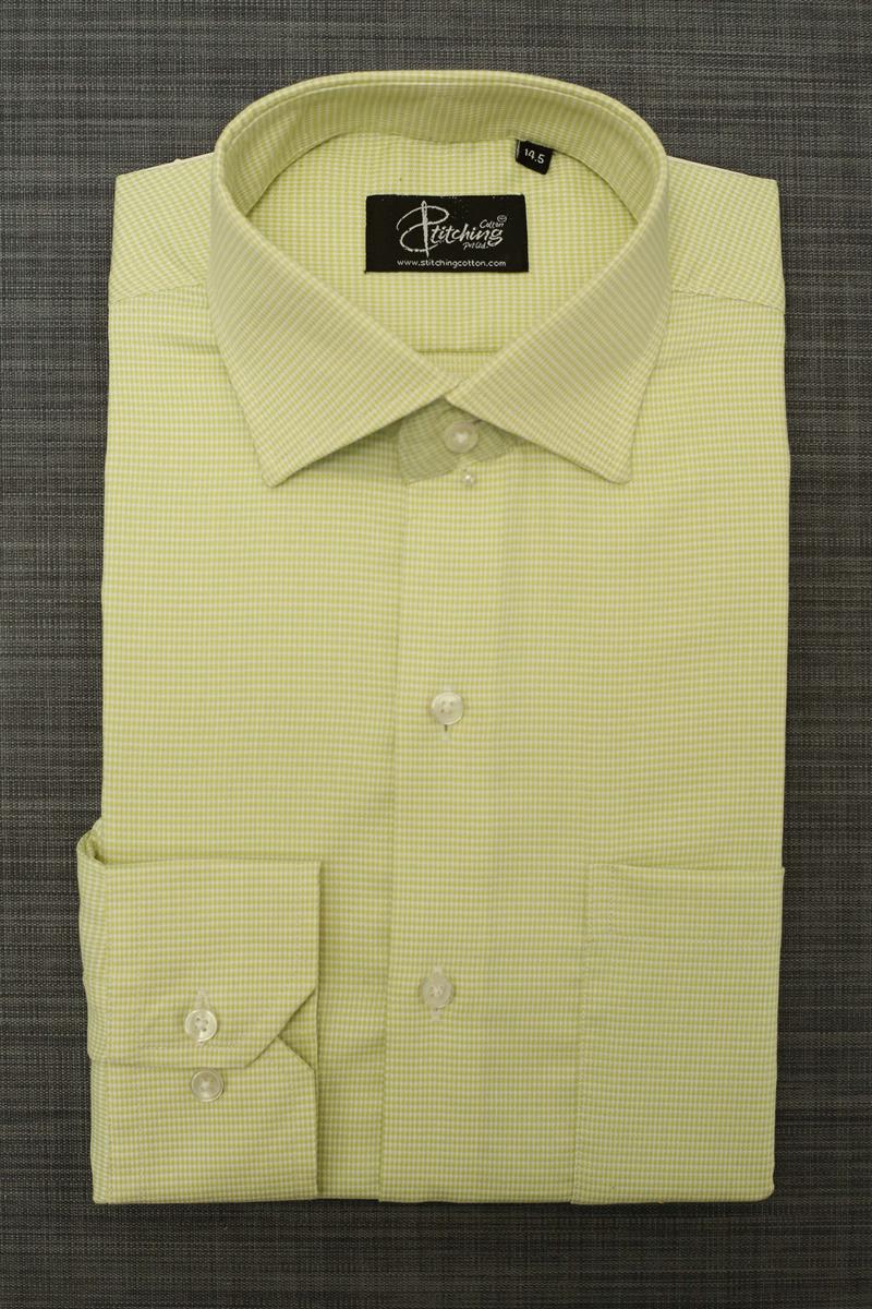 Men Formal Shirt Check